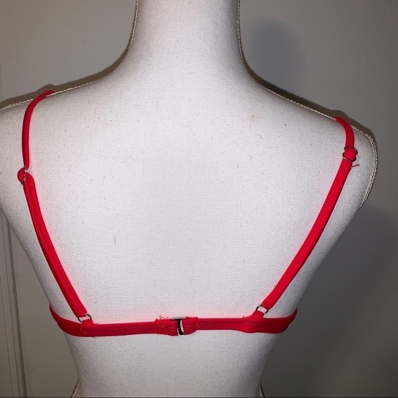 Zaful Bikini Top, Red, sz M/6 - Picture 5 of 10